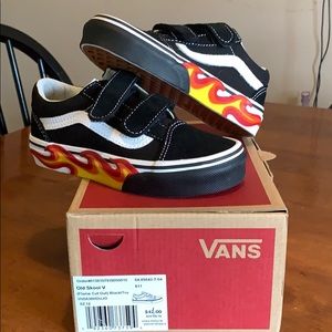 Vans Old Skool Flame cut sneakers  Nw/o Tags